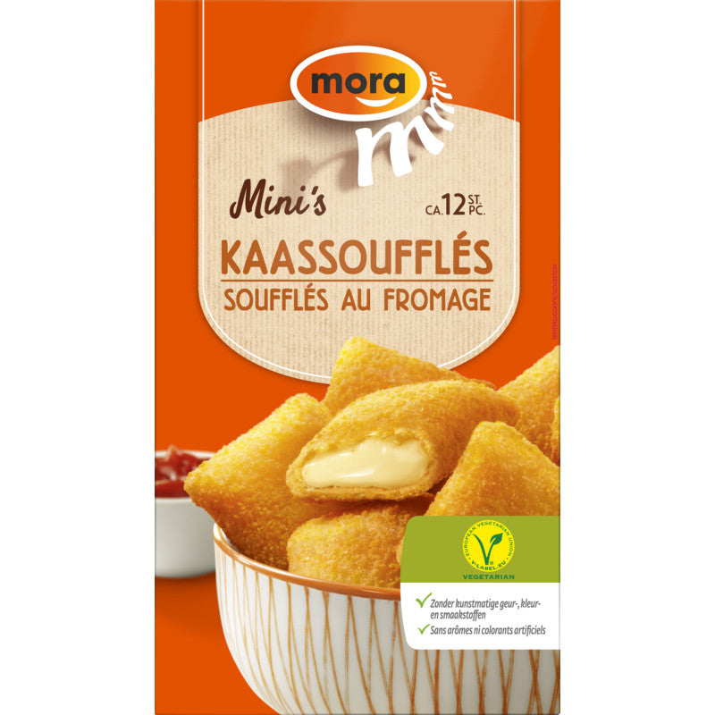 Mini kaassoufles 12 stk Mora -  oil