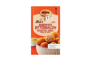 Bitterballen rundvlees Mora 240 gram - oven, airfryer, oil